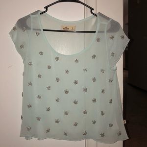 Hollister Women’s bedazzled top